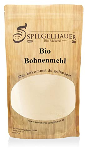 Bio Bohnenmehl 500 g knusprige Baguettes wie in Frankreich selber backen natürliches Backmittel bio vegan