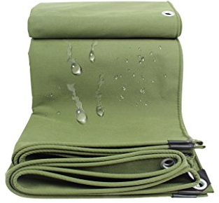 wasserdichte Plane aus Leinen, Mehrzweckplane, Super Heavy Duty Tarp (größe : 4 x 6m)