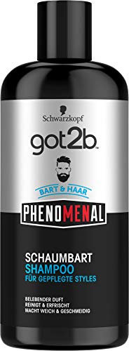 Schwarzkopf got2b Shampoo Phenomenal Schaumbart, 1er Pack (1 x 250 ml)