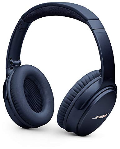 Bose QuietComfort 35 - Auriculares inalámbricos II (edición limitada, con signo dorado), color azul oscuro