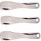 Furnrubden 3 Pcs Small Silver Zinc Alloy Makeup Spatula for Face & Eye Cream