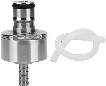 Homebrew Carbonation Cap aus Edelstahl, Carbonation Cap, Silikonschlauch für Standard-Plastikflaschen Brewing Beer Restaurant Home