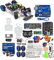OSOYOO Robot Rc Smart Car DIY Kit for Arduino to Build for Adults, Teens with Servo Power Steering Motor, Wifi, Bluetooth, Code Programmable Compatible with Arduino UNO