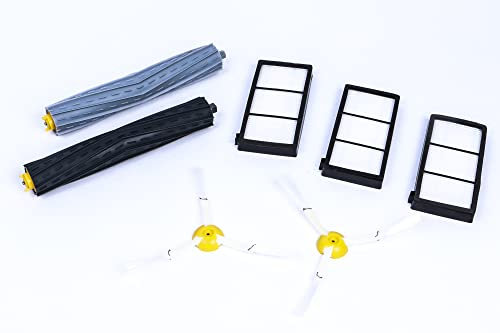 Hochwertiges Filterset Bürstenset Wartungsset Wartungskit Reinigungskit für iRobot Roomba 805 860 861 865 866 870 871 875 876 880 885 889 890 895 900 960 971 976 980 981