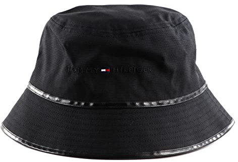 Tommy Hilfiger TH CORDURA BUCKET Hüte Herren, Schwarz (Black), OS