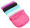 5 Pack Make Up Remover Cloth, 15.75 * 7.87in Flannel Face Cloth Face Wipes for Sensitive Skin Make Up Removing (Black+Violet+Cherry Red+Green+White)