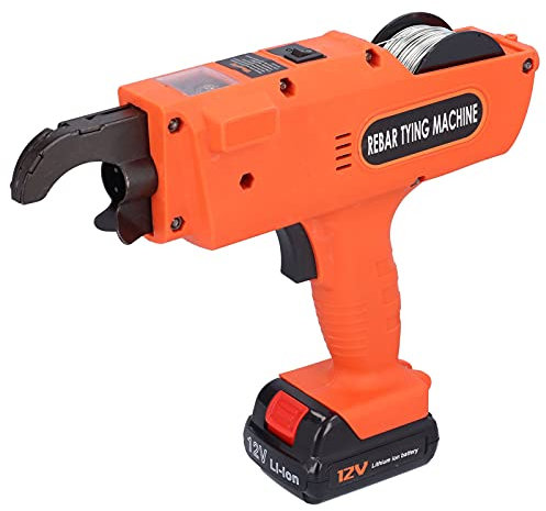 Hyuduo Electric Bindemaschine Vollautomatisches Stahlumreifungsgerät US-Stecker (EU-Stecker Dual-Batterien)