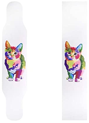 FEETOX Skateboard Klebeband 120 * 25cm(48X10inch) Skateboard Grip Tape Skateboard Aufkleber Bubble Free Waterproof Longboard Griptape Skateboard Grip Tape CB687 Skateboard Aufkleber