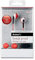 Philips Lightweight, Water Resistant and Sweat Proof Sports In-Ear Earphones/Headphones with Stereo Sound, 3.5mm Jack and 1.2m Cable for Sports, Outdoors, Running, Gym - RED & WHITE