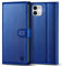 Kuafcase Compatible for iPhone 11 Case with 4 Card Slots Magnetic Closure Kickstand Shockproof Protective Phone Case Compatible for iPhone 11 - Royal Blue