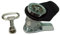 MS816 Metallschrank, Stahlschranktürschloss, 1 Stück (Color : Pull ring)