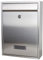 WANGCEPLSD Buzon Exterior Acero INOX con Cerradura, Buzón Grande, Buzón de Pared, Apto para Uso Residencial y Corporativo, 35x26x8cm