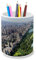Pot à Crayon en Céramique - New York Manhattan Central Park Ville USA - 325 ml