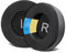 MYAYD QuickFit Protein Leather Replacement Ear Pads for AKG K550, K551, K552, K553 Headphones, Headphones Earpads, Headset Ear Cushion Repair Parts (Black)