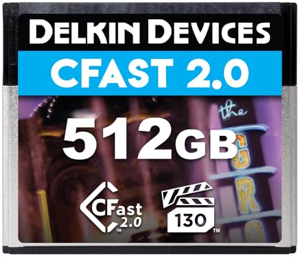 Delkin Devices CFast Card 2.0 VPG130 (512 GB)
