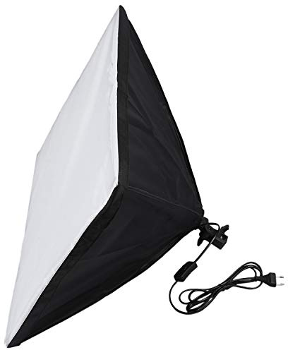 Disttocate 50 x 70cm Photo Video Studio Continuous Lighting Softbox E27 Holder Soft box