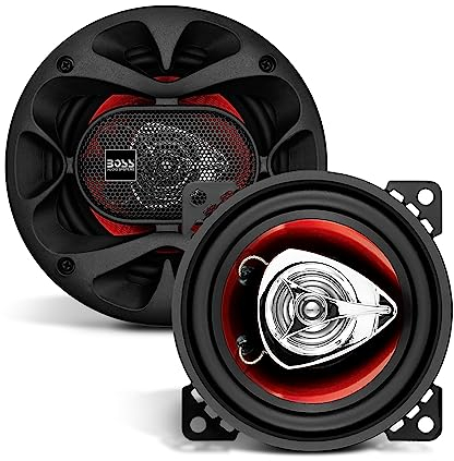 BOSS Audio Chaos Serie Lautsprecher, 2-Wege, 4 Zoll/10 cm, 2 Stück