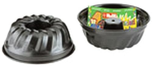 Ibili Molde SAVARIN Moka 12 CMS, Stainless Steel, Negro, 12 x 12 x 5 cm