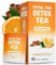 Total Tea Slimming Detox Tea Caffeine Free, Herbal Blend with Chamomile, Hibiscus and Ginger Root for Colon Cleanse and Weight L0SS – Natural Citrus&Cinnamon Herbal Tea for Digestive Health (25 Bags)