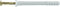 200 Nageldübel ND 5x40 Senkkopf verzinkt
