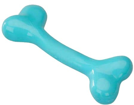 EBI 303-421222 Hundespielzeug-Knochen mit Minzgeschmack, 17.75 cm, blau