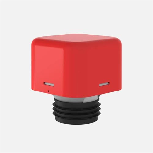 Sanit Rohrbelüfter ventilair Außenbereich DN 70-100, Verkleidung:Rot