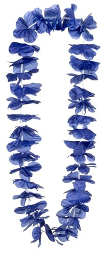 Boland Hawaii Blumenkette Ohana zum Südsee Kostüm | Blau