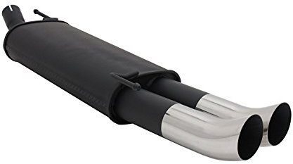 Novus Sportauspuff 2x76mm DTM