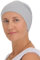 Deresina Headwear Verzierte Schadelkappe bei Haarausfall, Bambus Chemo Kopfbedeckung für Damen, Schlafmütze, Mützen, Bonnet Haube für unter Hut, Turban oder Kopftücher (Himmel Blau)