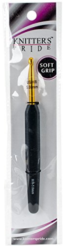 Knitter's Pride Aluminium Gold Häkelnadel Größe H/5 mm
