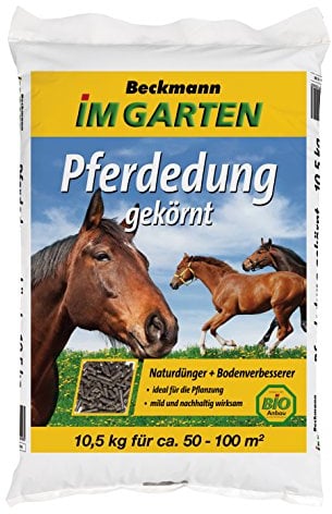 Amazon Natural Fertilizer Plant Service Big Horse Manure - Bolsa de 10.5 kg, Multicolor