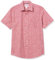 Amazon Essentials Camicia in Popeline a Maniche Corte Regular Fit Uomo, Rosso Slavato Rose, XXL
