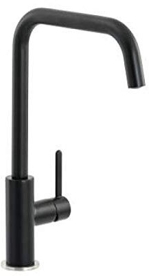 Abode Althia AT1270 Single Lever Kitchen Tap - Matt Black