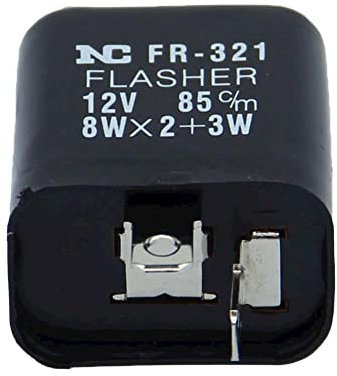 12V Blinker Relais Blinkerrelais 2-polig kompatibel mit Yamaha DT50R DT 50 R 1992-1997