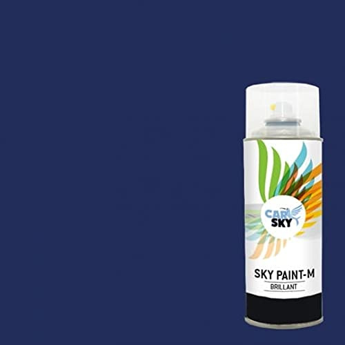 CARSKY Bombe de peinture RAL Bleu Nocturne 5022 finition brillante 400ml