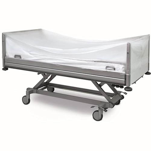 Deiss 49891 HDPE Universal Bettenabdeckungen, Transparent, 3200mm Länge, 950mm Breite, 0,01mm Höhe, 200 Stück