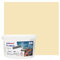 Preismaxx Profiweiß Wandfarbe beige 5L, hohe Deckkraft, Dispersionsfarbe innen, Innenwandfarbe Raumfarbe champagner deckend, Deckkraftklasse 2, matt Innenfarbe Profi Qualität