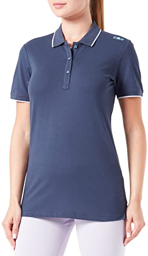 CMP - Stretch-Poloshirt für Damen, Blauer Himmel, D36