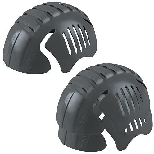 GREEN DEVIL Universal Safety Bump Cap Insert Hard Shell ABS Hartschale Atmungsaktiv Leicht Anti-Schock Passt in Jeden Baseballhut Oder Hardhats für Bequemen Kopfschutz (Grau 3 PCS)