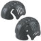 GREEN DEVIL Universal Safety Bump Cap Insert Hard Shell ABS Hartschale Atmungsaktiv Leicht Anti-Schock Passt in Jeden Baseballhut Oder Hardhats für Bequemen Kopfschutz (Grau 3 PCS)