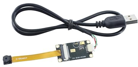 XICOOLEE OV5640 USB Kameramodul 5MP 2592x1944 Festfokus 60 Grad Kamera für Win XP Win7 Win8 Vista Mac Linux Android 4.0 Jetson Nano mit Mikrofon Plug and Play