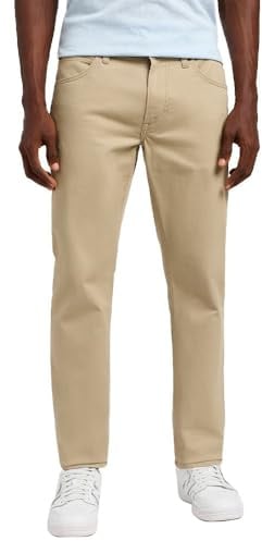 LEE Herren Daren Zip Fly Jeans, Kansas City Khaki, 33W / 32L