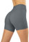 PAVOI ACTIVE Buttery weiche Yoga-Workout-Shorts für Damen, hohe Taille, Po, formend, 10,2 cm und 15,2 cm, Biker-Shorts, FlexFlow, Thunder, X-Groß