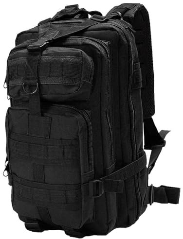 30L Mochila Militar, Brieoua Mochila Militar Táctica, Mochila Plegable Impermeable 600D, Ideal para Excursiones al Aire Libre, Trekking, Camping y Aventura