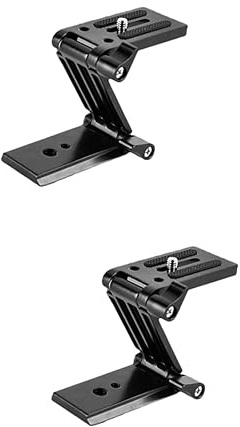 jojofuny 2stücke Z-förmiger Schnellwechsel-stativkopf Mit Und Leicht Für -kameras Stabilisatoren Monopods Und Slider Für Kreative Fotografie