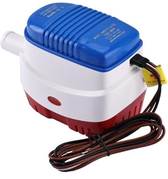 BOOMSTART Bilge Pump 12V 750GPH 47 LPM Automatic Submersible Boat Bilge Pump Water Pump with Float Switch