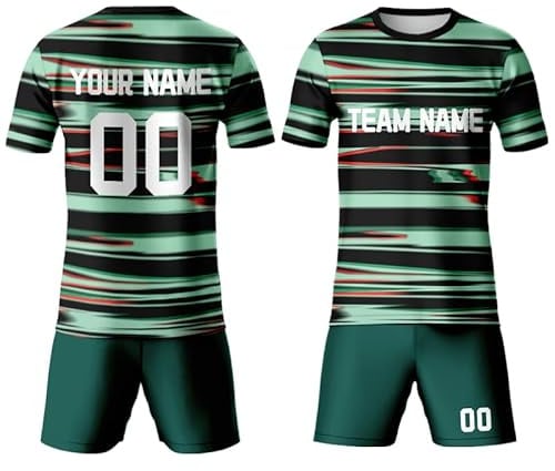 tiansiaben Portugal Footall Kits 2025.Portugiesisch gestreiftes Fußballshirt und Shorts on Männer Frauen Kinder Fußball Tractsuit No.10