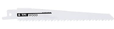 LKLNCXC Saw blade 6 6TPI Wood Jig Saw Blade for Cutting Wood Plastic Pipe Metal Reciprocating Saw Blade