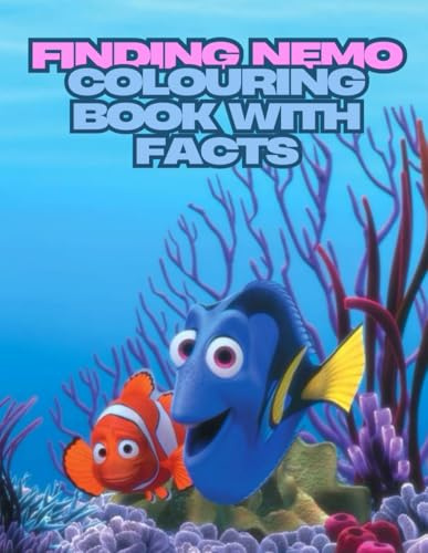 Nemo & Friends: Ocean Adventure Coloring Book with Fun Fishy Facts!