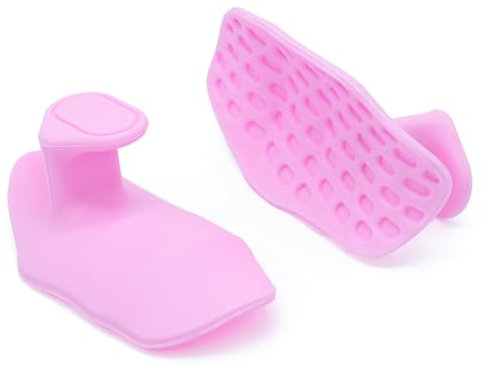 Grips antidérapants Gym-Grips Pink - Grips antidérapants pour éviter les callosités lors de la musculation, tractions, exercices d'haltères - Poignées ergonomiques alternatives aux gants de fitness